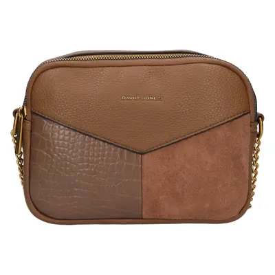 Női crossbody táska David Jones Electe - barna