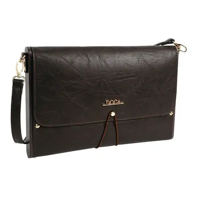 Női crossbody Doca 12072 - sötét barna