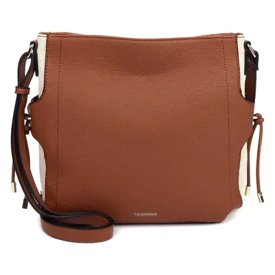 Női Emily & Noah Urela crossbody táska - barna