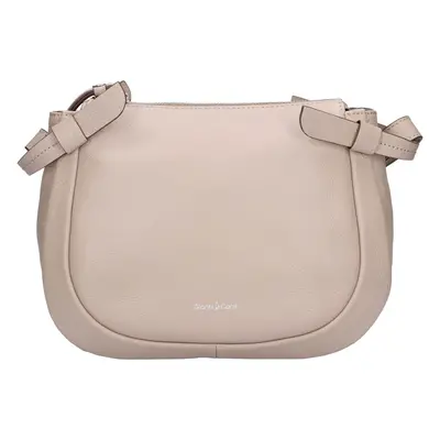 Női bőr crossbody kézitáska Gianní Conti Emilia - bézs