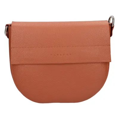 Női bőr crossbody kézitáska Facebag Avela - barna