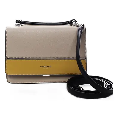 David Jones Tristana női táska - bézs-sárga - női crossbody táska