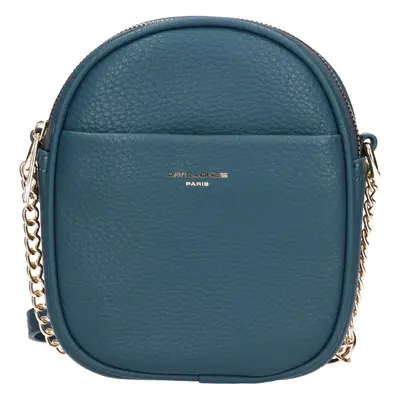 Női crossbody táska David Jones Cezza - kékeszöld