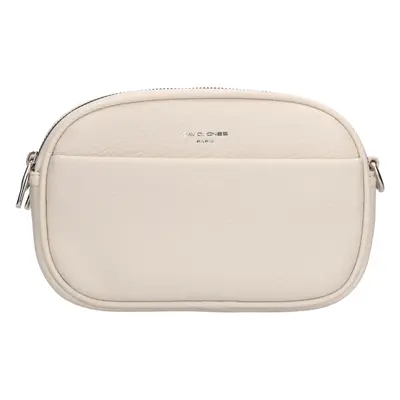 Női crossbody táska David Jones Fina - krémes