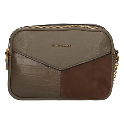 Női crossbody táska David Jones Electe - khaki