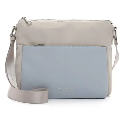 Női Emily & Noah Kalice crossbody táska - szürke-kék