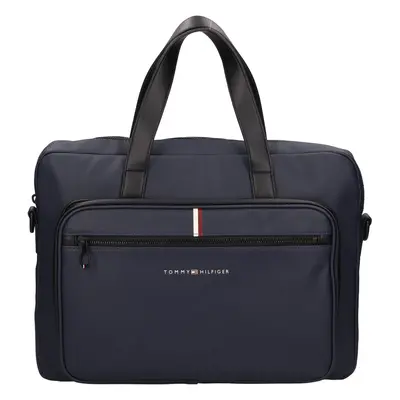 Férfi laptoptáska Tommy Hilfiger Delino - sötétkék