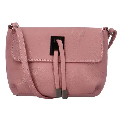 Női bőr kézitáska Delami Salina - rózsaszín - crossbody női kézitáska