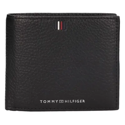 Férfi bőr pénztárca Tommy Hilfiger Bardo- fekete