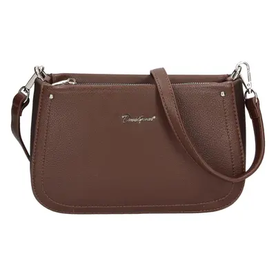 Női crossbody táska David Jones Lianka - barna