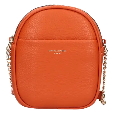 Női crossbody táska David Jones Cezza - narancs