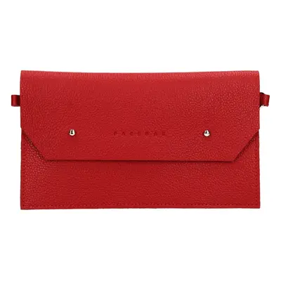 Női bőr crossbody kézitáska Facebag Lianka - piros