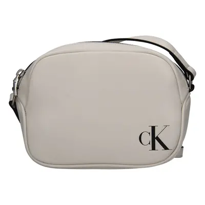 Női crossbody kézitáska Calvin Klein Sleek - bézs