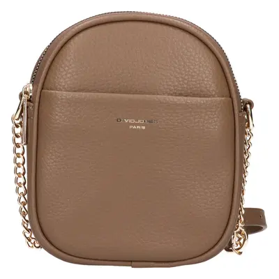 Női crossbody táska David Jones Cezza - barna