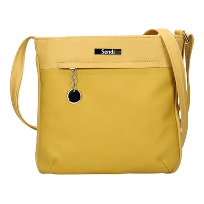 Női crossbody táska SendiDesign Matilde - sárga