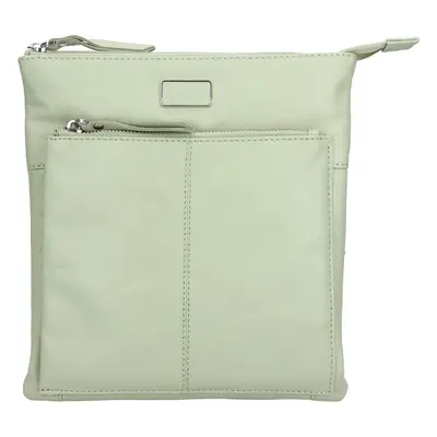 Női bőr crossbody táska Lagen Amara - zöld