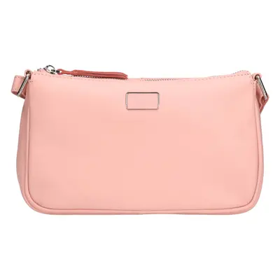 Női bőr crossbody táska Lagen Elara - rózsaszín