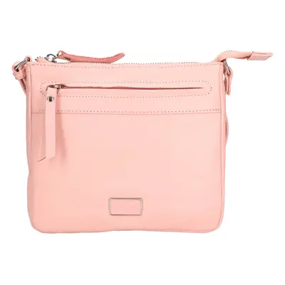 Női bőr crossbody táska Lagen Hesper - rózsaszín