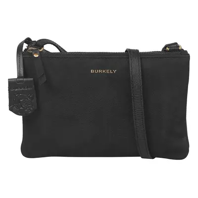 Női crossbody bőr kézitáska Burkely Laura - fekete