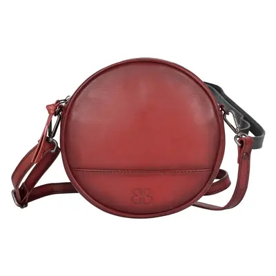 Női bőr crossbody táska Bellicci Koko - piros