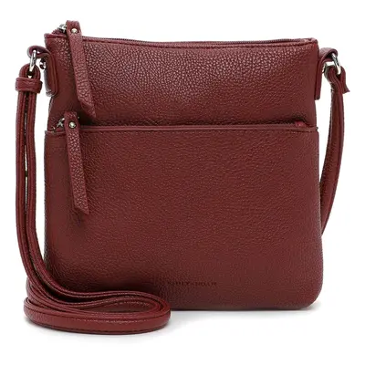 Női crossbody táska Emily & Noah Emmas - sötét vörös