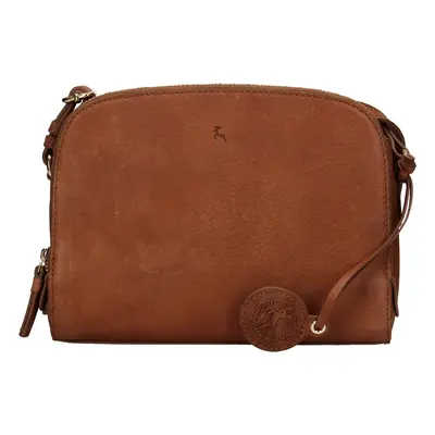 Női bőr crossbody táska Ashwood Ava - barna