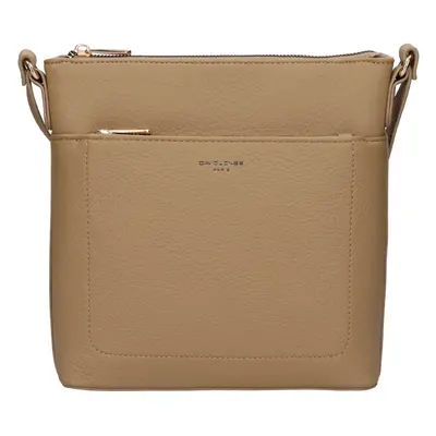 Női crossbody táska David Jones Gustáva - khaki