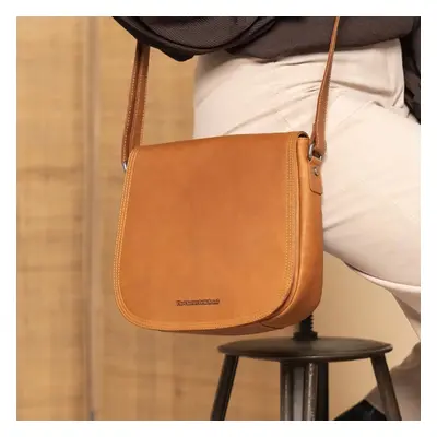 Női bőr crossbody kézitáska The Chesterfield Brand Martina - konyak