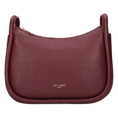 Női crossbody táska David Jones Gustáva - burgundia