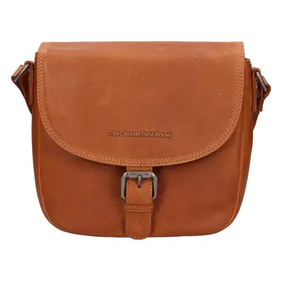 Női bőr crossbody kézitáska The Chesterfield Brand Diana - konyak