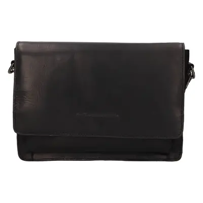 Női bőr crossbody kézitáska The Chesterfield Brand Berenik - fekete