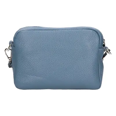 Női bőr crossbody kézitáska Italia Marika - kék