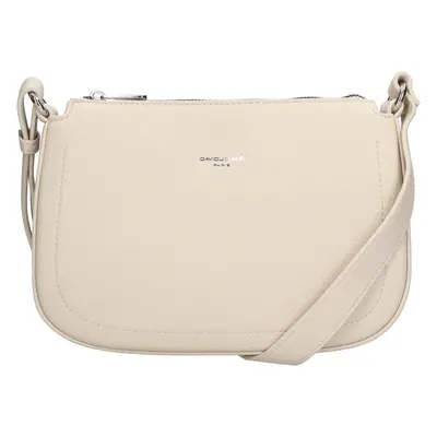 Női crossbody táska David Jones Miama - krémes