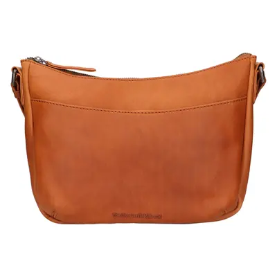 Női bőr crossbody kézitáska The Chesterfield Brand Rachel - konyak