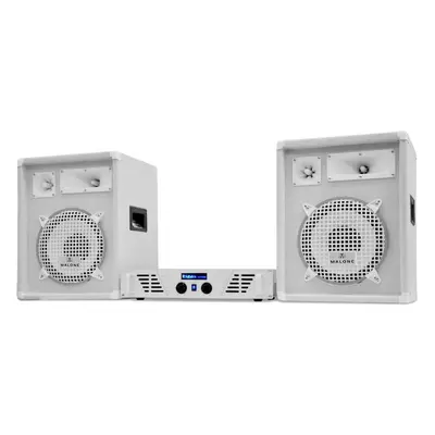 Electronic-Star DJ SET WHITE STAR SERIES "ARCTIC STORM" 800 W