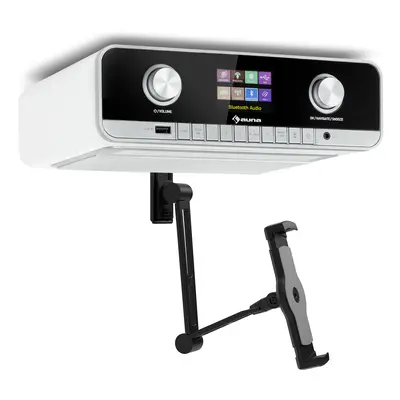 Auna auna Connect Soundchef MKII, beépített konyharádió táblagéptartóval, DAB+, FM, 2 x 3