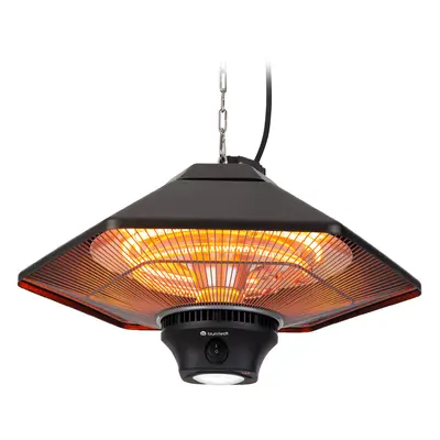 Blumfeldt Heat Hexa, infravörös hősugárzó, 800/1200 W, halogén, IP34, LED, bronz