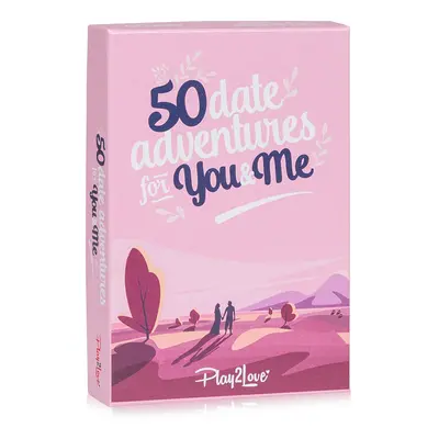 Spielehelden 50 Date Adventures for You & Me, kártyajáték pároknak, 50 kártya angol nyelvű