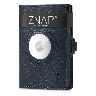 Slimpuro ZNAP Airtag Wallet, 12 kártya, érmés rekesz, 8,9 x 1,8 x 6,3 cm (Sz x Ma x Mé), RFID-vé