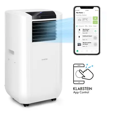 Klarstein Max Breeze Smart, mobil klíma, 15000 BTU/ó (4,4 kW), A energiahatékonysági osztály