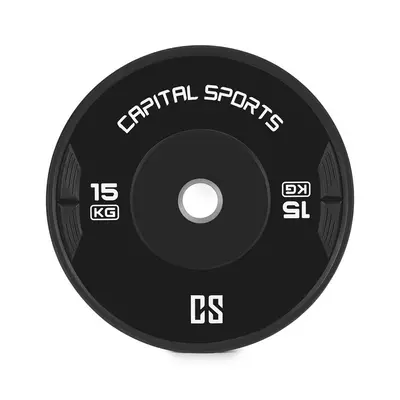 Capital Sports Elongate, Bumper Plate, tárcsa, súly, gumi, 2x 15 kg