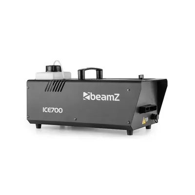 Beamz ICE700 jeges füstgép, talajra alkalmas füstgép, 700 W, 1200 ml tartály, fekete