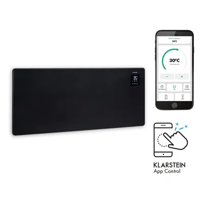 Klarstein Bansin Smart 2500, konvektor, 2500 W, vezérlés applikáción keresztül