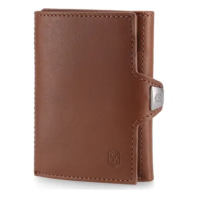 Slimpuro TRYO Slim Wallet 5 kártya zsebbel az érmék számára, 9,2 x 2,2 x 7,5 cm (SZ x M x H), RF