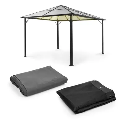 Blumfeldt Pantheon Solid Sky Ambient Solar, pavilon, 3 x 4 m, napelemes világítás