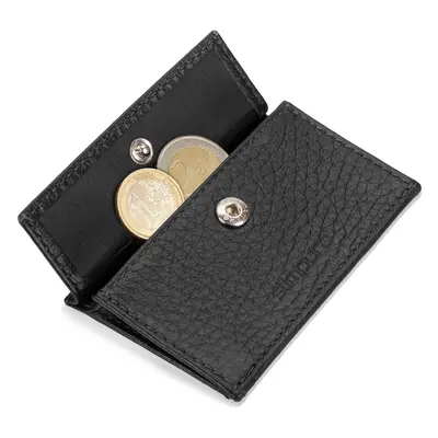 Slimpuro Coin Pocket RFID kártyavédelemmel a ZNAP Slim Wallets 8 és 12 termékekhez, gombbal