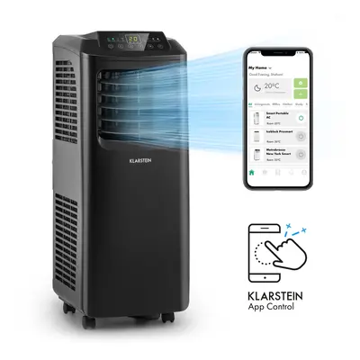 Klarstein Pure Blizzard Smart 9k, mobil klíma, 9000 BTU / 2,6 kW, A energiahatékonysági osztály,