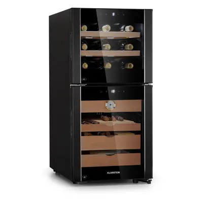 Klarstein El Dorado 89, humidor és borhűtő, 89 liter, érintőképernyő, LED