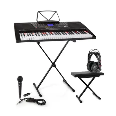 SCHUBERT Etude 225, USB keyboard szett, fülhallgató, pad és állvány