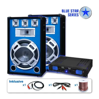 Skytronic BLUE STAR SERIES "BEATSTAR" PA KÉSZLET, 2000 W